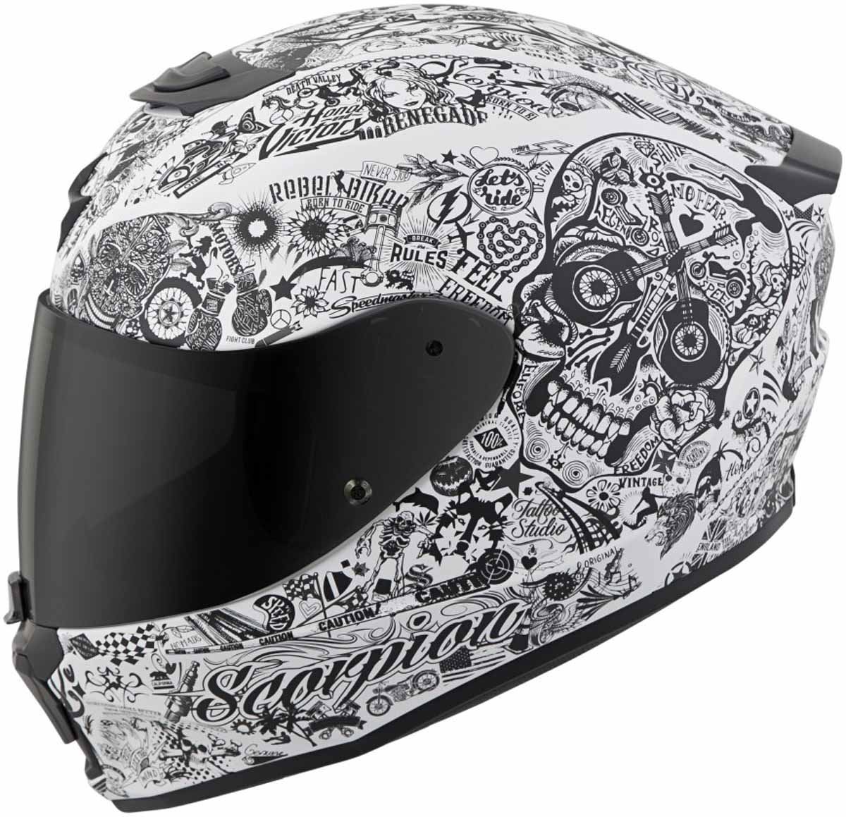 Scorpion EXO-R420 Helmet Lightweight Removable Liner DOT SNELL M2015 XS-4XL - Picture 21 of 101