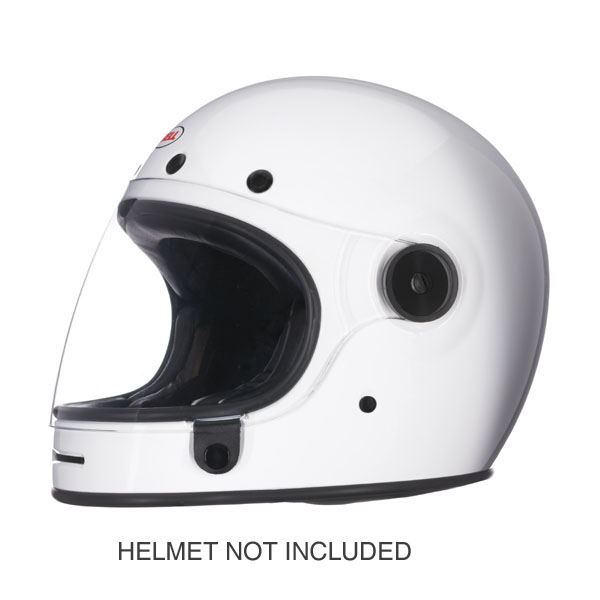 Bell Bullitt Helmet Face Shield Bubble or Flat Tinted Brown or Black