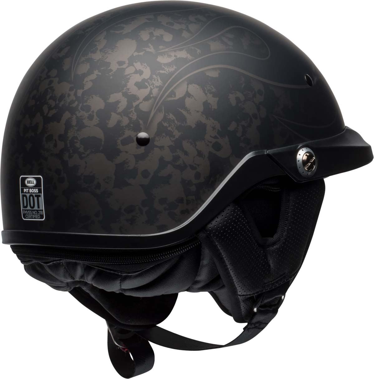 Bell Pit Boss Helmet Motorcycle Half DOT w/ Inner Sun Shield XS3XL eBay