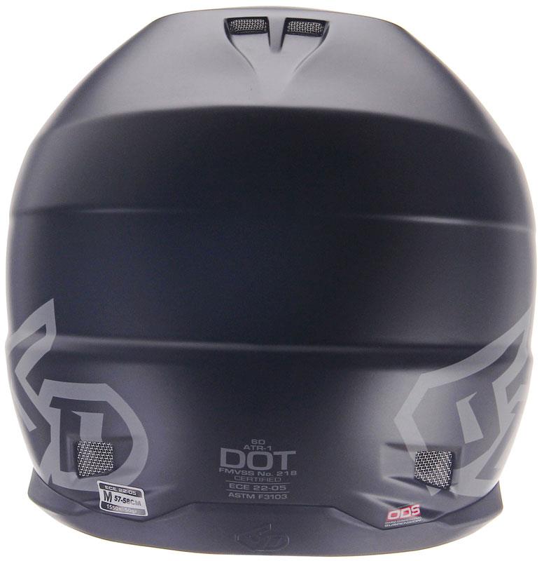 6D ATR-1 Helmet Off Road Dirt Bike MX Removable Liner XS-2XL DOT ECE ACU - Foto 10 di 68