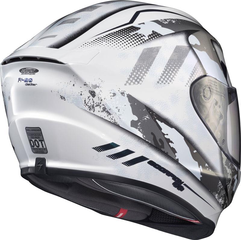Scorpion EXO-R420 Helmet Lightweight Removable Liner DOT SNELL M2015 XS-4XL - Picture 25 of 101