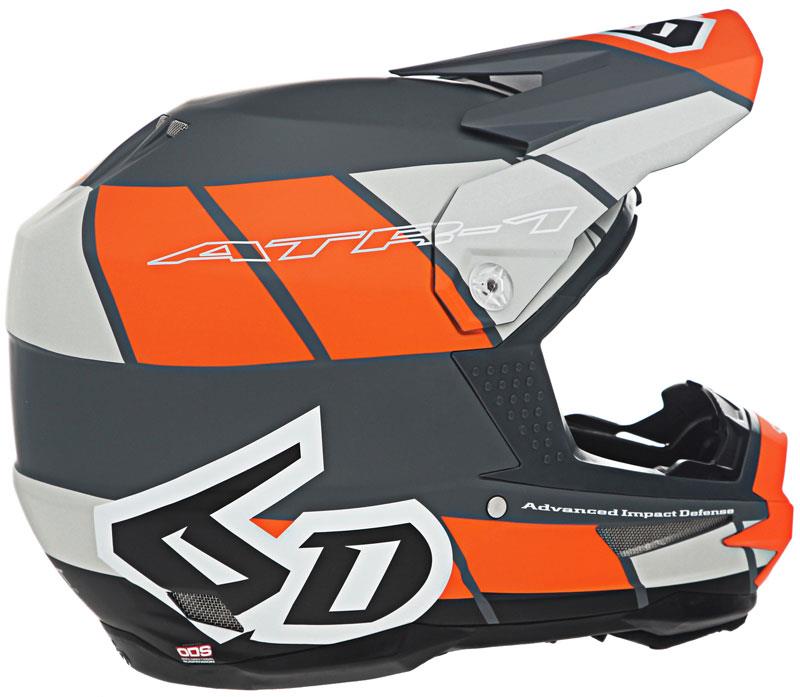 6D ATR-1 Helmet Off Road Dirt Bike MX Removable Liner XS-2XL DOT ECE ACU - Foto 61 di 68