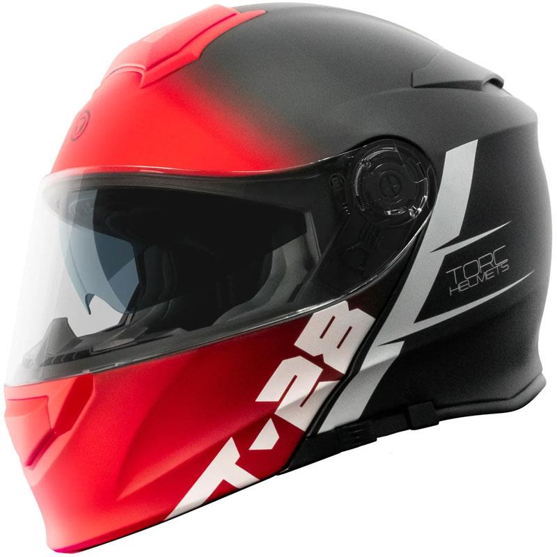 Torc T28 T28B Helmet Bluetooth or without - Flip Up Modular Inner Shield DOT ECE - Picture 67 of 103