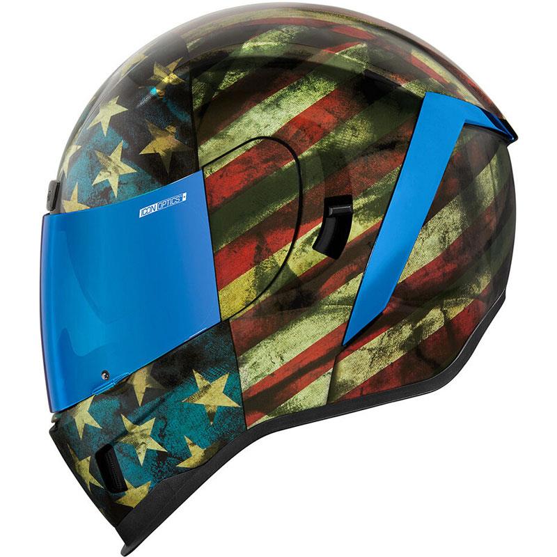 ICON Airform Helmet Inner Sun Shield HydraDry Removable Liner DOT ECE XS-3XL - Picture 75 of 78
