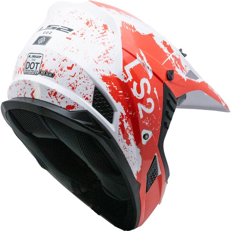LS2 Coz Helmet Full Face Off Road Dirt Bike MX Lightweight DOT ECE XS-3XL - Picture 12 of 20