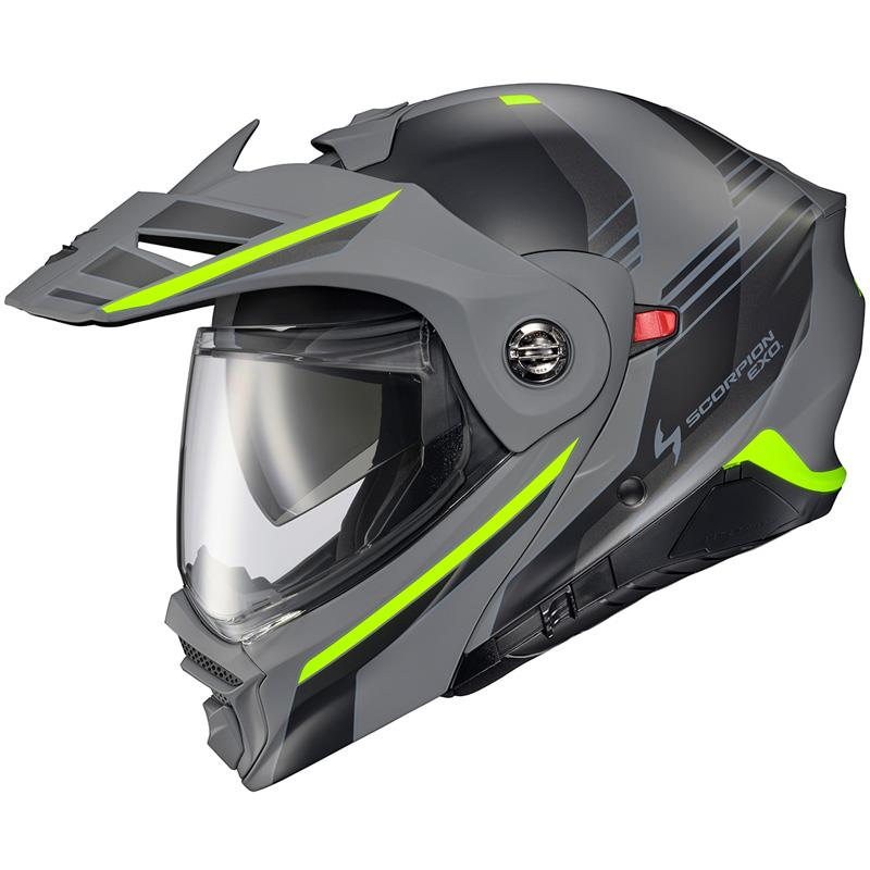 Scorpion EXO-AT960 Helmet Dual Sport Modular Flip Up Inner Shield DOT ECE XS-3XL - Picture 48 of 59