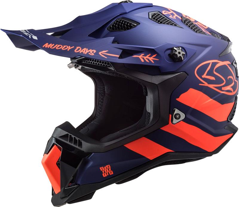 LS2 Subverter Evo Helmet Off Road MX Goggle Friendly DD Ring DOT ECE XS-3XL - Picture 22 of 56