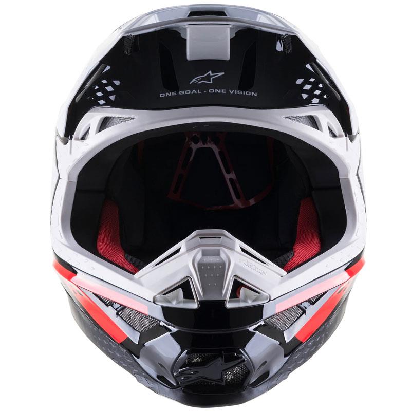 Alpinestars Supertech M8 Helmet Contact Dark Red/White XS Off Road MIPS DOT ECE - Picture 78 of 106