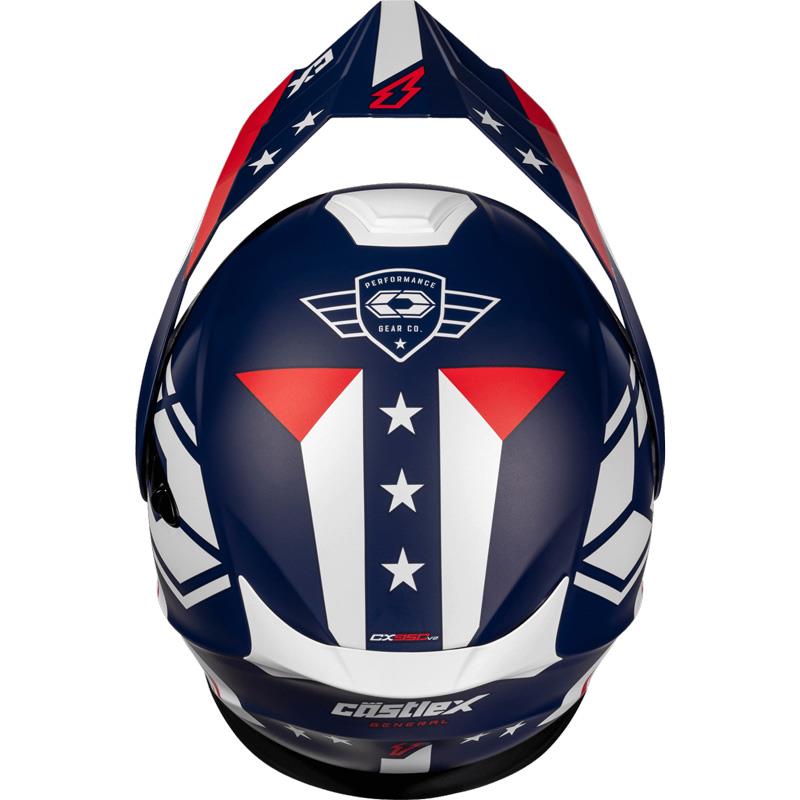 Castle X CX950 V2 Helmet Modular Flip Up Anti-Fog Inner Sun Shield DOT XS-3XL - Picture 11 of 54