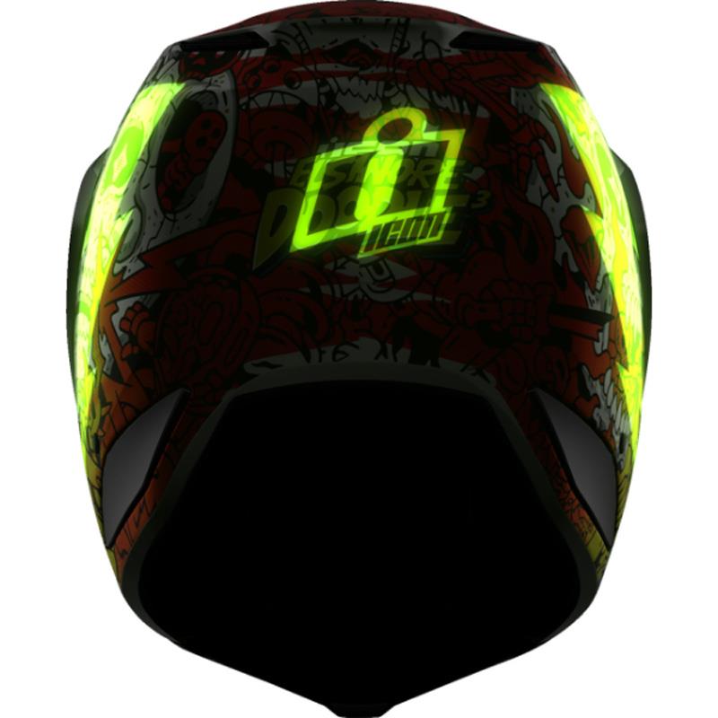 ICON Elsinore Helmet Flip Up Modular Lightweight Moisture Wicking DOT XS-3XL - Picture 41 of 53