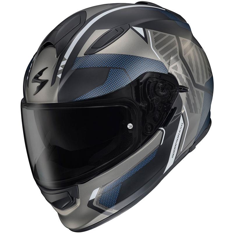 Scorpion EXO Ryzer Motorcycle Helmet Full Face Inner Shield Pinlock DOT XS-3XL - Picture 48 of 59