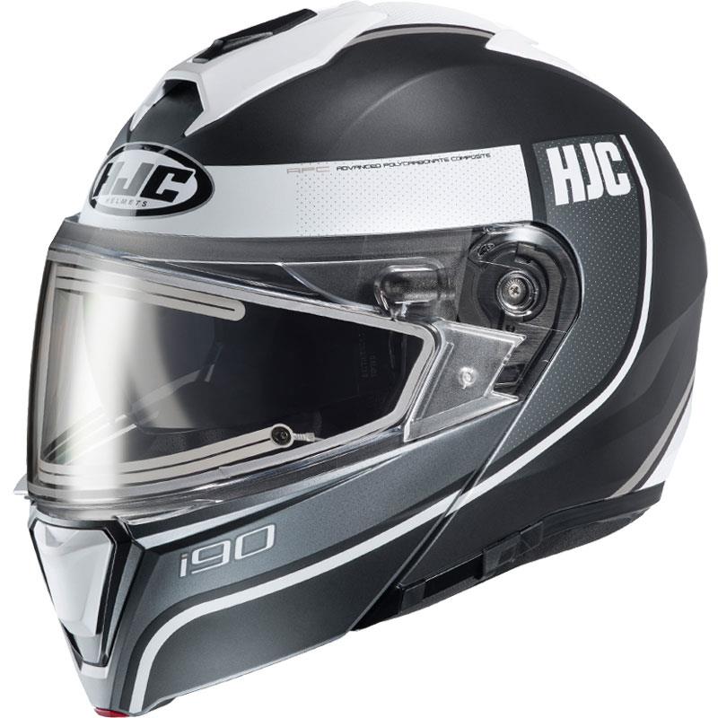 HJC i90 Snow Helmet Snowmobile Inner Sun Visor Dual or Electric Shield XS-5XL - Picture 15 of 21