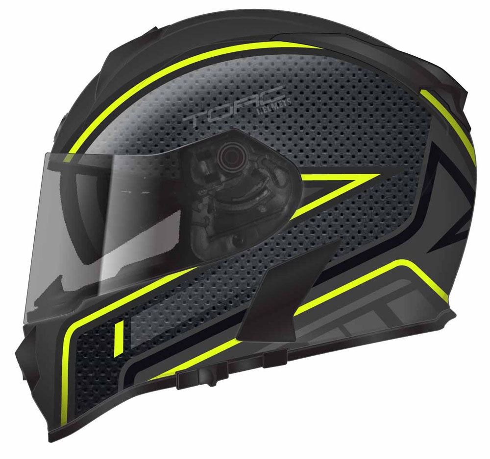 Torc T14 T14B Mako Helmet Motorcycle DOTChoose with or without