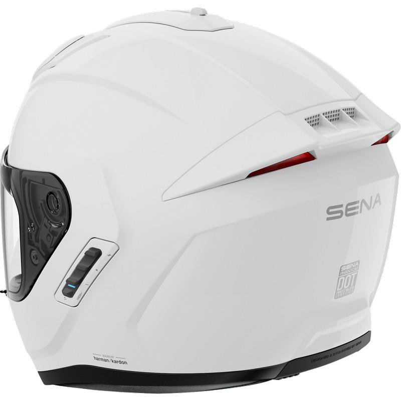 Sena Phantom Helmet Full Face Bluetooth Integrated Inner Visor DOT ECE S-2XL - Foto 14 di 15