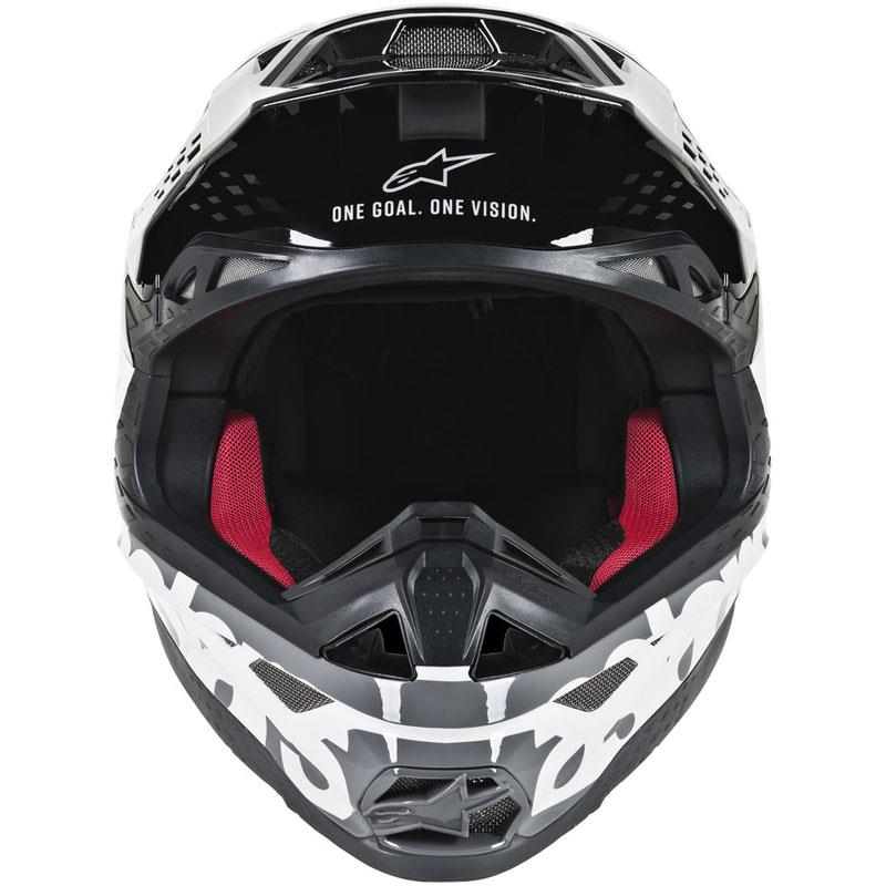 Alpinestars Supertech M8 Helmet Contact Dark Red/White XS Off Road MIPS DOT ECE - Picture 64 of 106