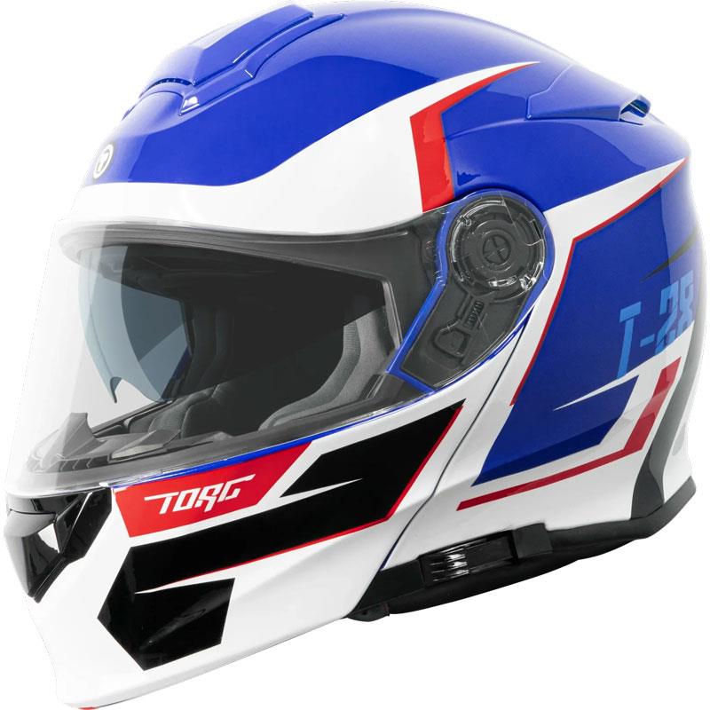 Torc T28 T28B Helmet Bluetooth or without - Flip Up Modular Inner Shield DOT ECE - Picture 89 of 103
