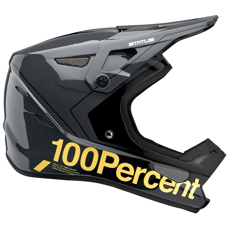 100% Status Helmet Full Face Downhill/BMX Lightweight Fiberglass XS-2XL - Picture 12 of 17