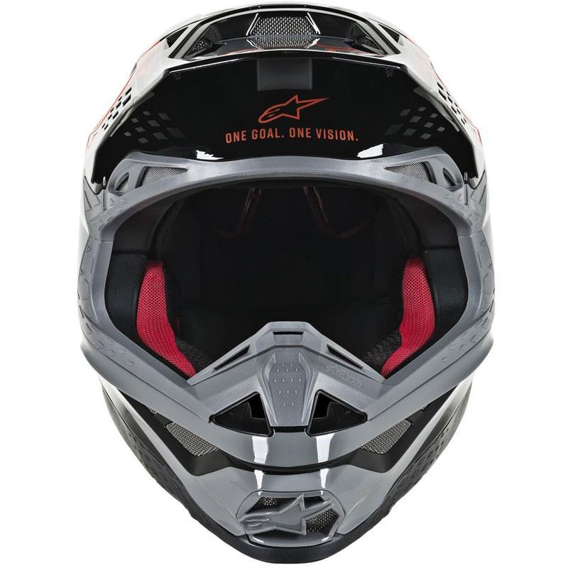 Alpinestars Supertech M8 Helmet Contact Dark Red/White XS Off Road MIPS DOT ECE - Picture 24 of 106
