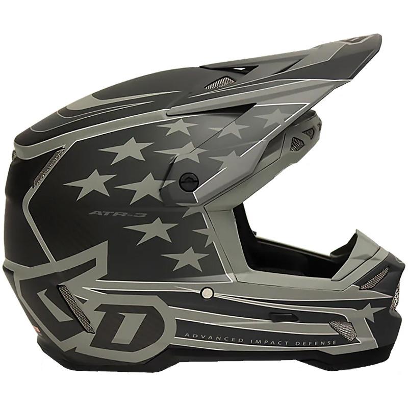 6D ATR-3 Helmet Off Road Dirt Bike Lightweight Speaker Pocket DOT FIM ECE XS-2XL - Picture 24 of 58