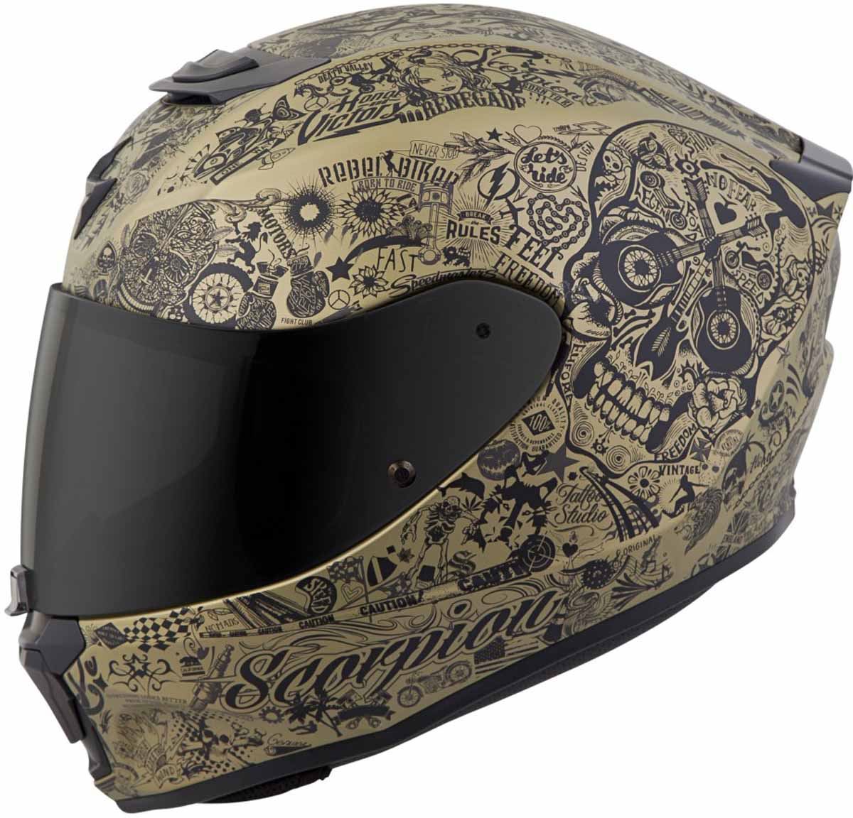 Scorpion EXO-R420 Helmet Lightweight Removable Liner DOT SNELL M2015 XS-4XL - Picture 82 of 101