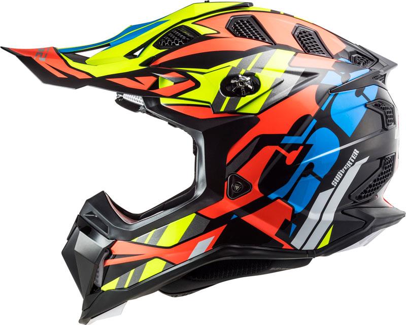 LS2 Subverter Evo Helmet Off Road MX Goggle Friendly DD Ring DOT ECE XS-3XL - Picture 16 of 56