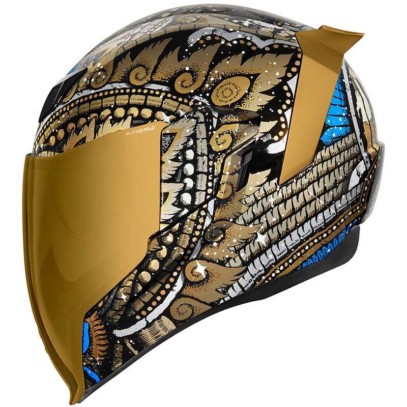 ICON Airflite Helmet Inner Sun Shield HydraDry Liner DOT ECE XS-3XL 2020-21 - Picture 27 of 110