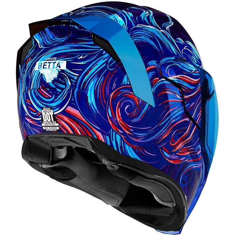 ICON Airflite Helmet Inner Sun Shield HydraDry Liner DOT ECE XS-3XL 2020-21 - Picture 62 of 110