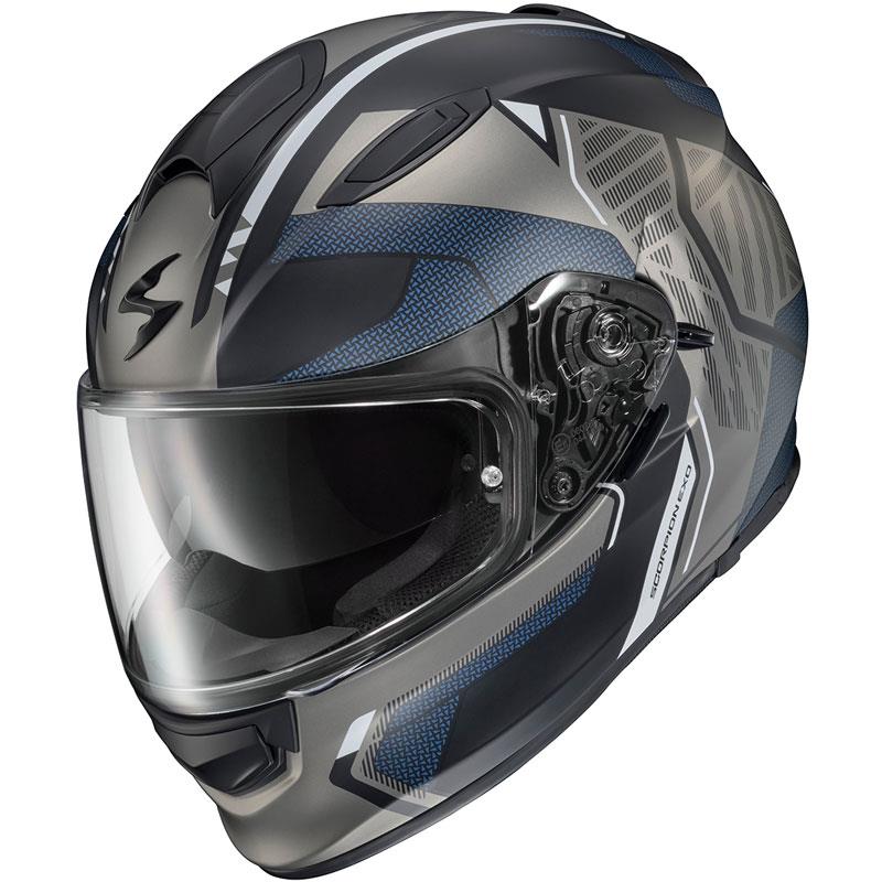 Scorpion EXO Ryzer Motorcycle Helmet Full Face Inner Shield Pinlock DOT XS-3XL - Picture 47 of 59