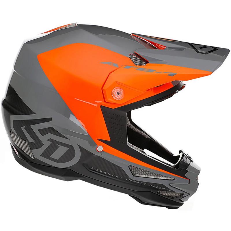 6D ATB-1 Helmet MTB BMX Full Face Anti-bac Liner Roost Guard Sternum Pad XS-L