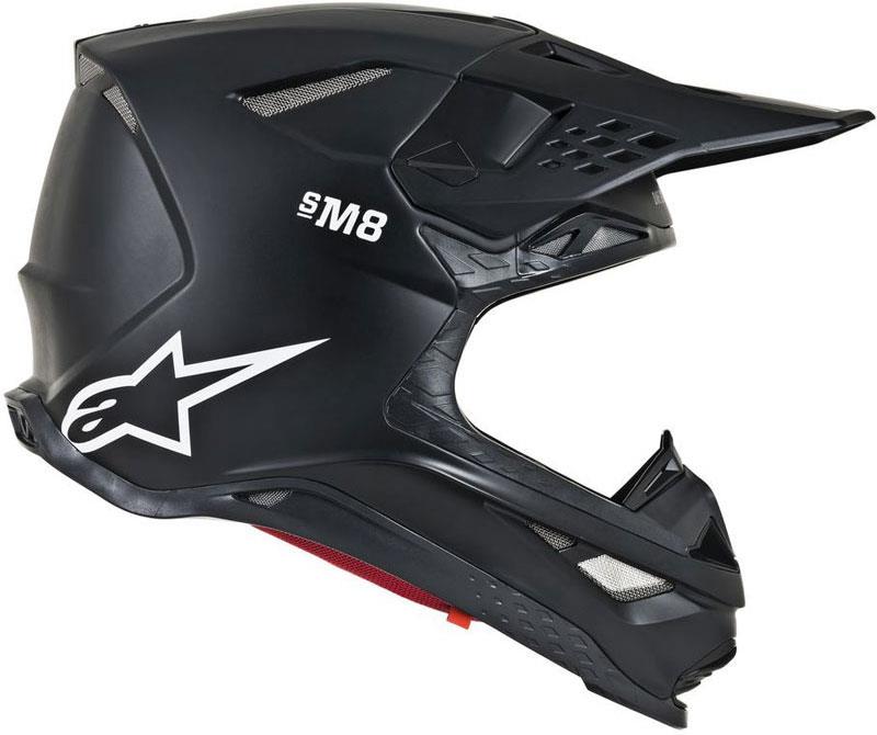 Alpinestars Supertech M8 Helmet Contact Dark Red/White XS Off Road MIPS DOT ECE - Picture 5 of 106