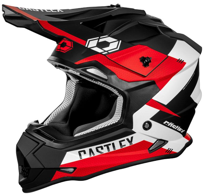 Castle X Mode MX Helmet Off Road Dirt Bike Moisture Wicking DOT ECE XS-3XL - Picture 11 of 16