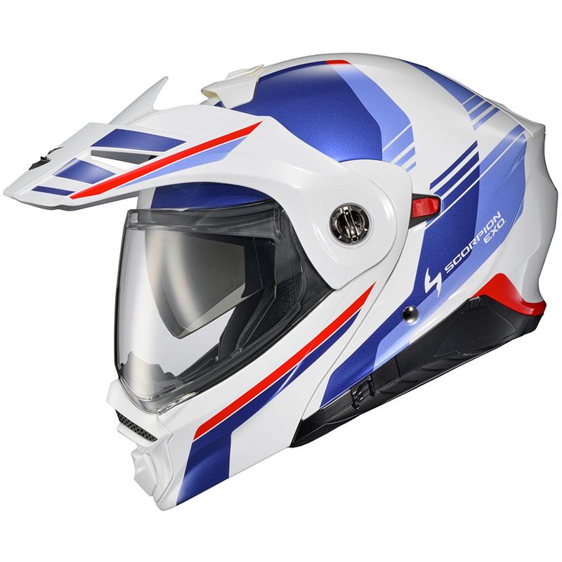 Scorpion EXO-AT960 Helmet Dual Sport Modular Flip Up Inner Shield DOT ECE XS-3XL - Picture 58 of 59