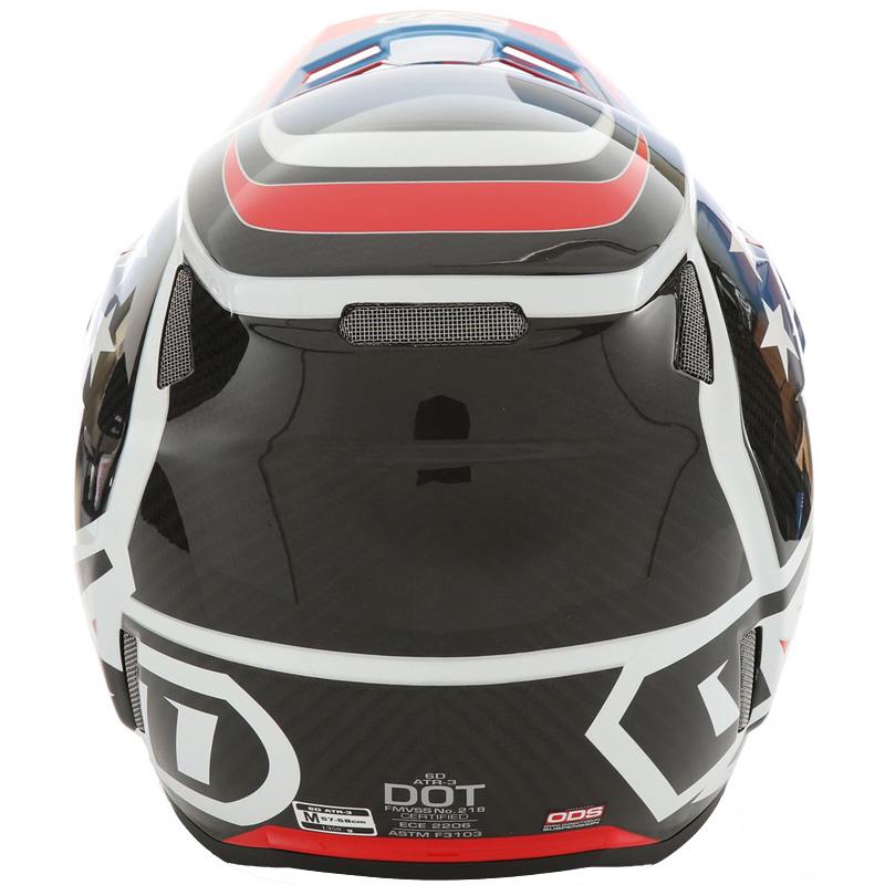 6D ATR-3 Helmet Off Road Dirt Bike Lightweight Speaker Pocket DOT FIM ECE XS-2XL - Picture 28 of 58