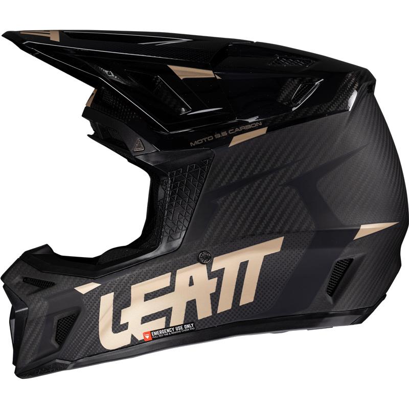 Leatt Moto 9.5 Carbon Helmet Kit with Goggles Off Road MX DOT ECE XS-2XL - Picture 5 of 14