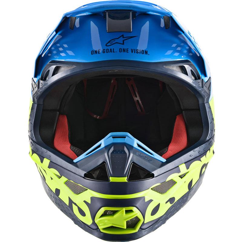 Alpinestars Supertech M8 Helmet Contact Dark Red/White XS Off Road MIPS DOT ECE - Picture 71 of 106