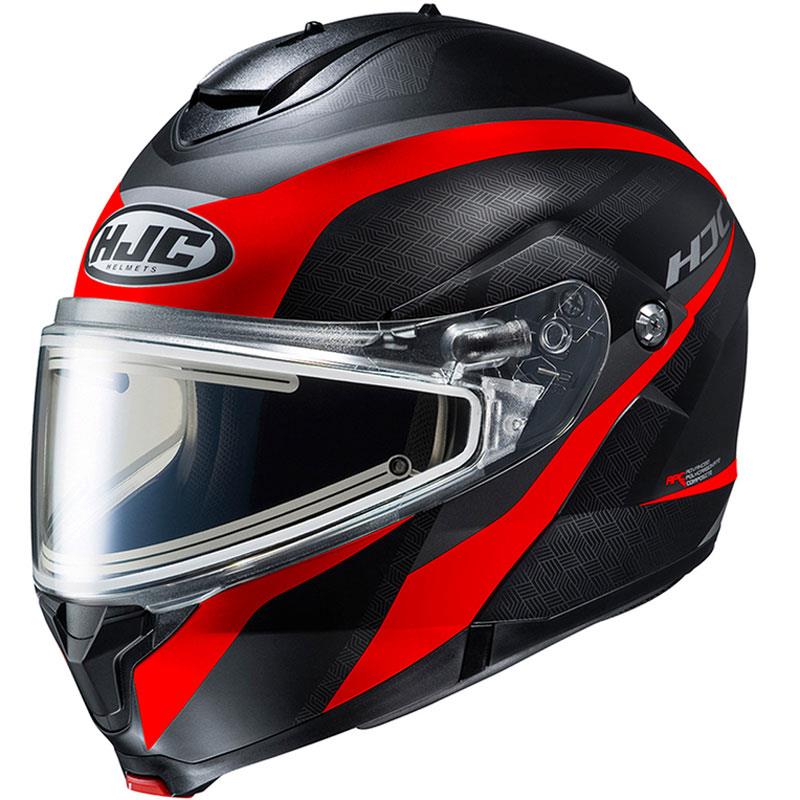 HJC C91 Snow Helmet Modular Snowmobile Lightweight - Dual or Electric XS-5XL - Picture 19 of 29