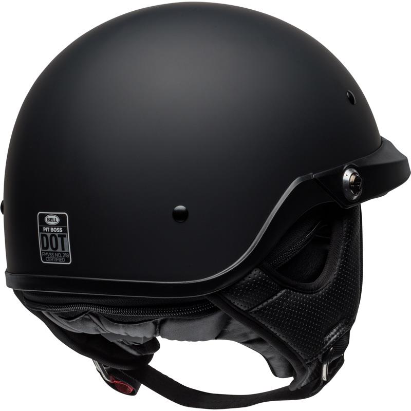 Bell Pit Boss Matte Black Helmet Inner Sun Shield Fit Dial System DOT XS-3XL - Picture 12 of 13