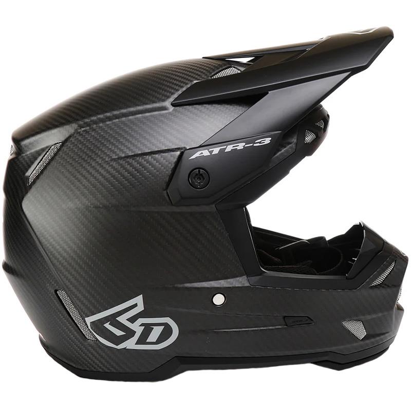 6D ATR-3 Helmet Off Road Dirt Bike Lightweight Speaker Pocket DOT FIM ECE XS-2XL - Picture 6 of 58
