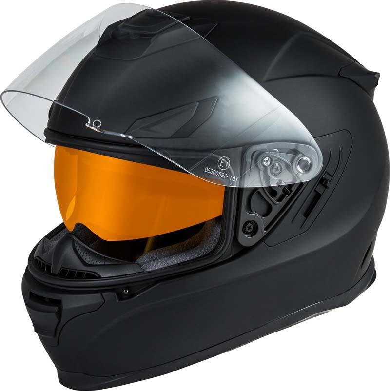 fly helmet visor