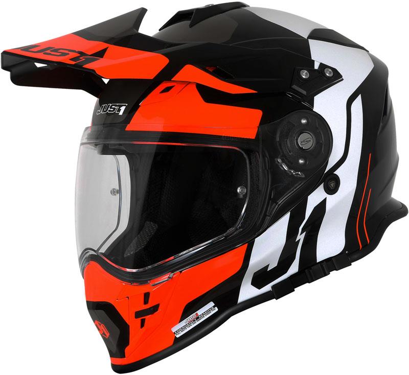 Just1 J34 Pro Helmet ADV Touring Full Face Inner Shield Pinlock Ready ECE XS-2XL - Bild 10 von 37