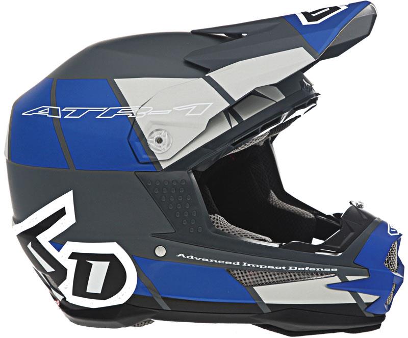 6D ATR-1 Helmet Off Road Dirt Bike MX Removable Liner XS-2XL DOT ECE ACU - Foto 52 di 68