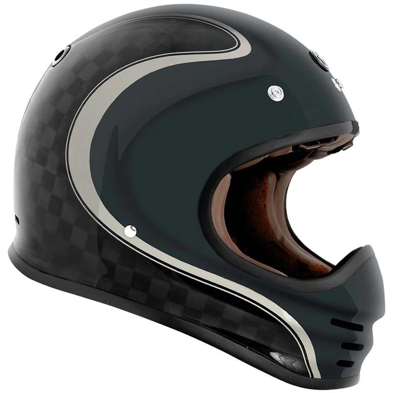 Torc Baja T3 Retro Moto Helmet Motorcycle Full Face Removable Visor DOT XS-2XL - Picture 55 of 66