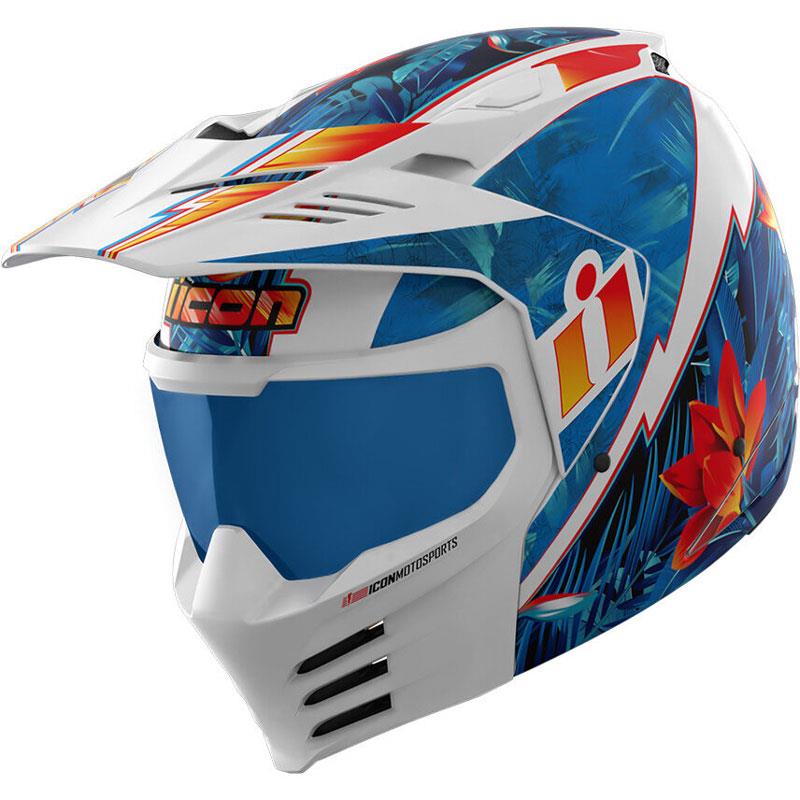 ICON Elsinore Helmet Flip Up Modular Lightweight Moisture Wicking DOT XS-3XL - Picture 25 of 53