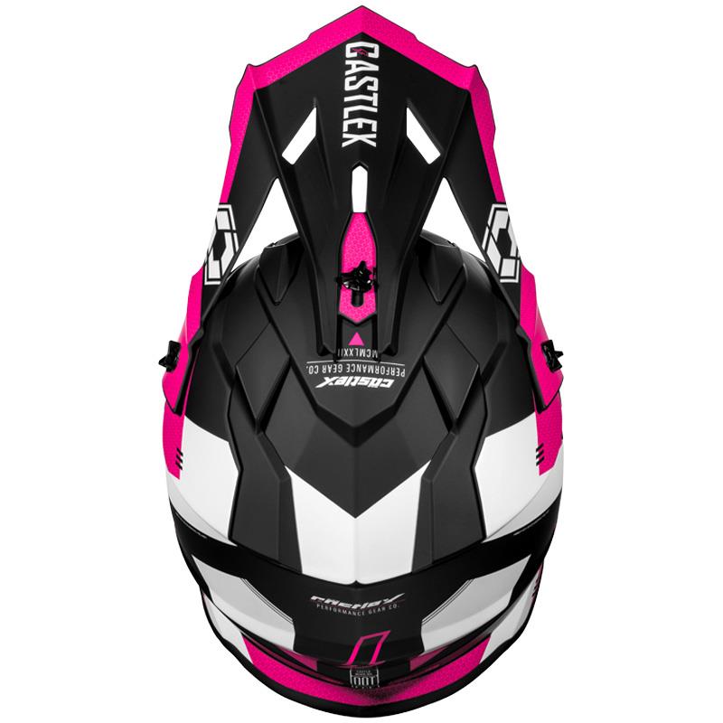 Castle X Mode MX Helmet Off Road Dirt Bike Moisture Wicking DOT ECE XS-3XL - Picture 15 of 16