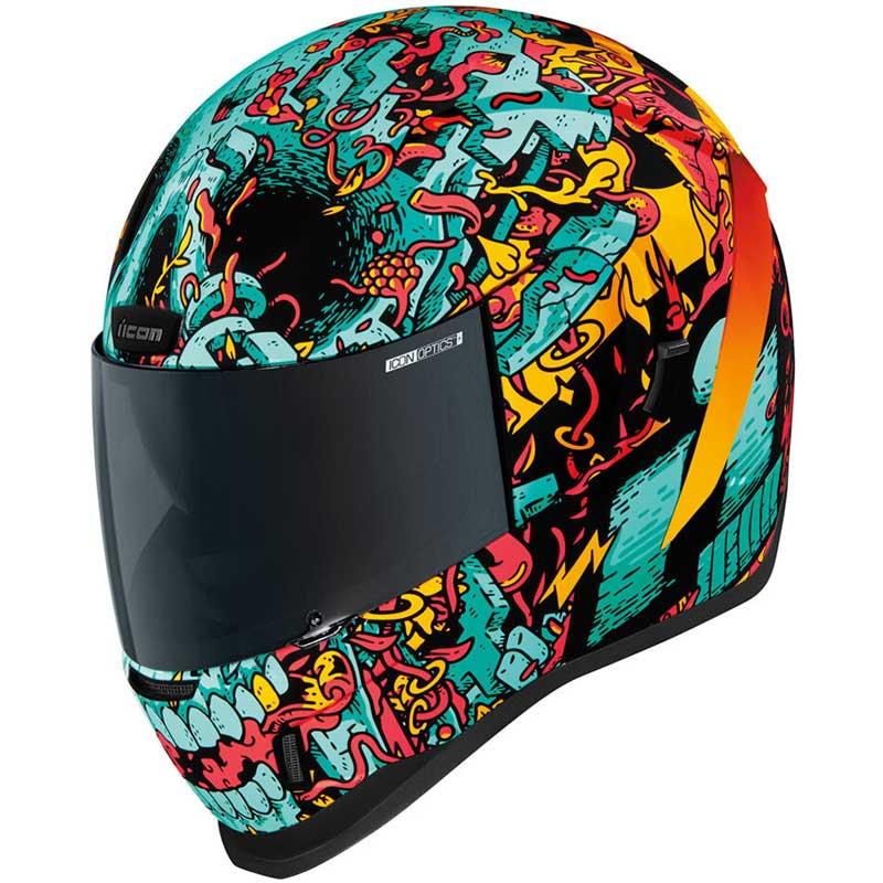 ICON Airform MIPS Helmet Full Face Inner Shield Moisture Wicking DOT ECE XS-3XL - Picture 47 of 67