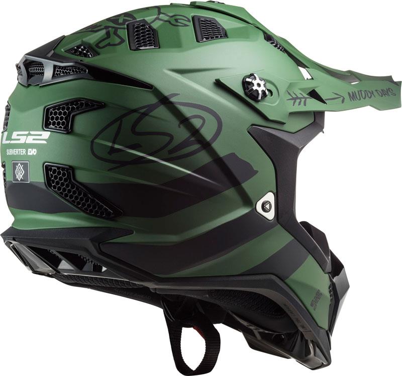 LS2 Subverter Evo Helmet Off Road MX Goggle Friendly DD Ring DOT ECE XS-3XL - Picture 21 of 56