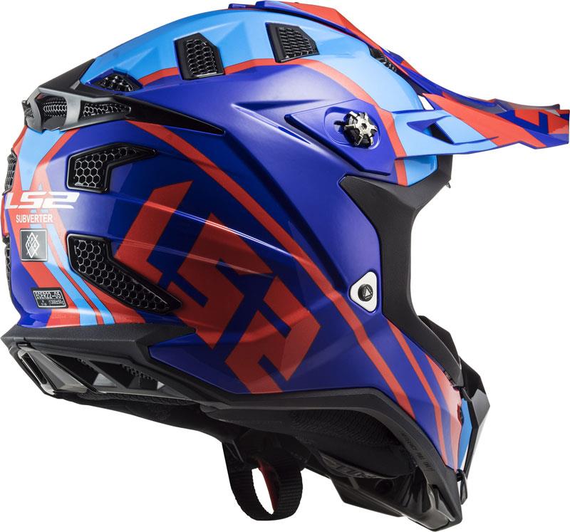 LS2 Subverter Evo Helmet Off Road MX Goggle Friendly DD Ring DOT ECE XS-3XL - Picture 34 of 56
