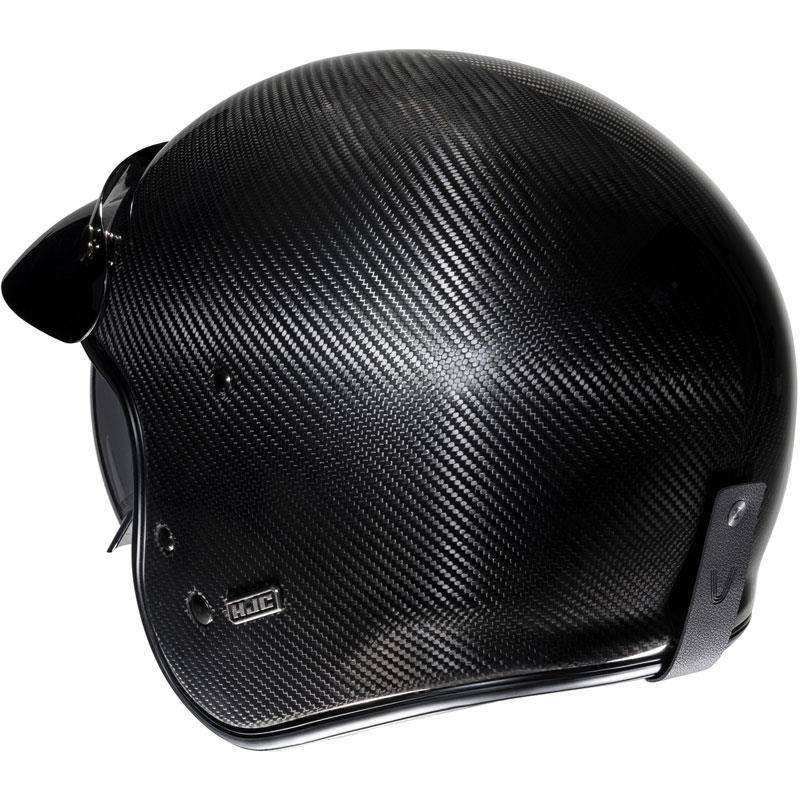 HJC V31 Carbon Helmet Open Face Vintage Inner Shield Moisture Wicking DOT XS-2XL - Bild 9 von 9