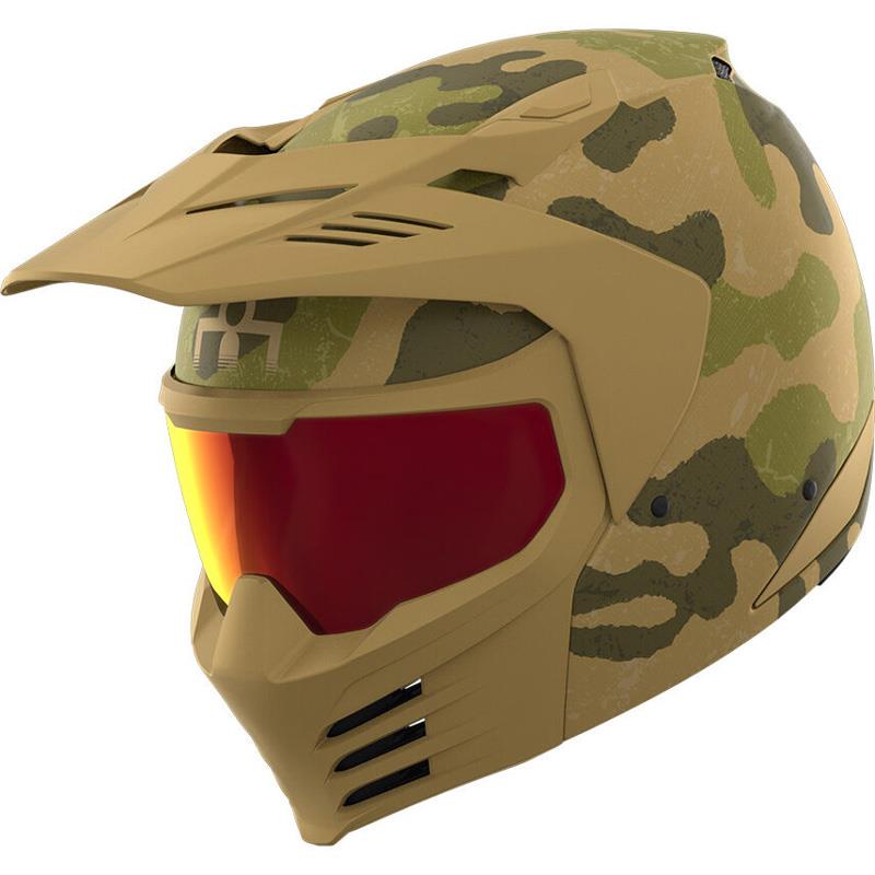 ICON Elsinore Helmet Flip Up Modular Lightweight Moisture Wicking DOT XS-3XL - Picture 16 of 53