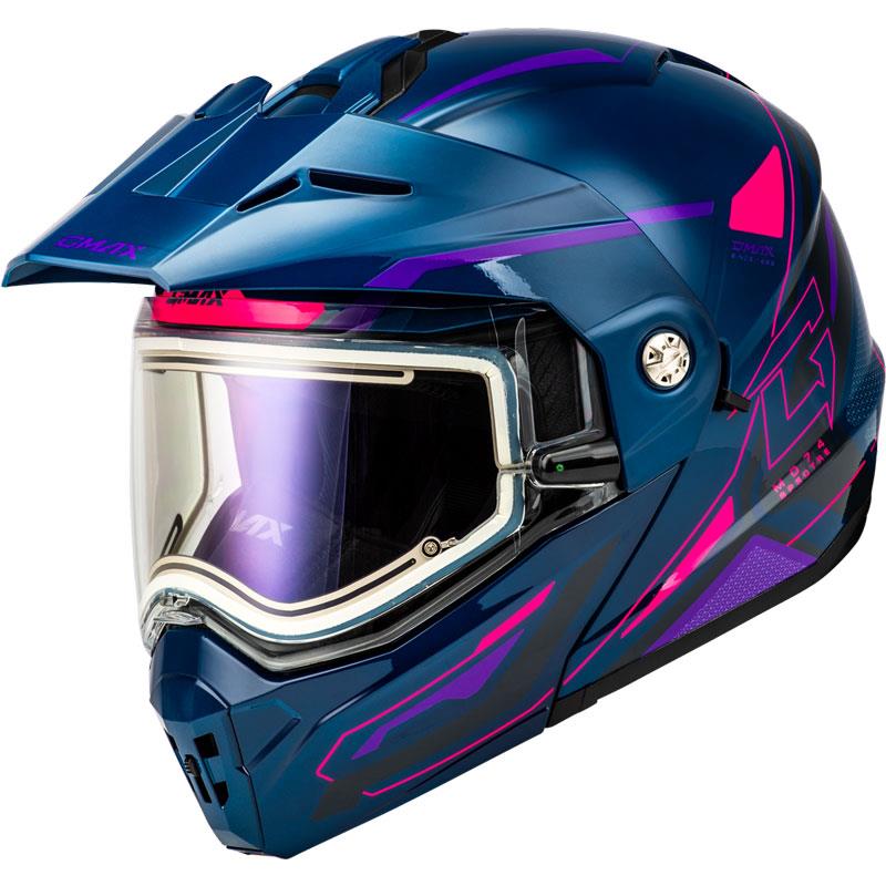 Gmax MD-74S Snow Motorcycle Helmet Modular Inner Shield Dual or Electric XS-3XL - Picture 23 of 32